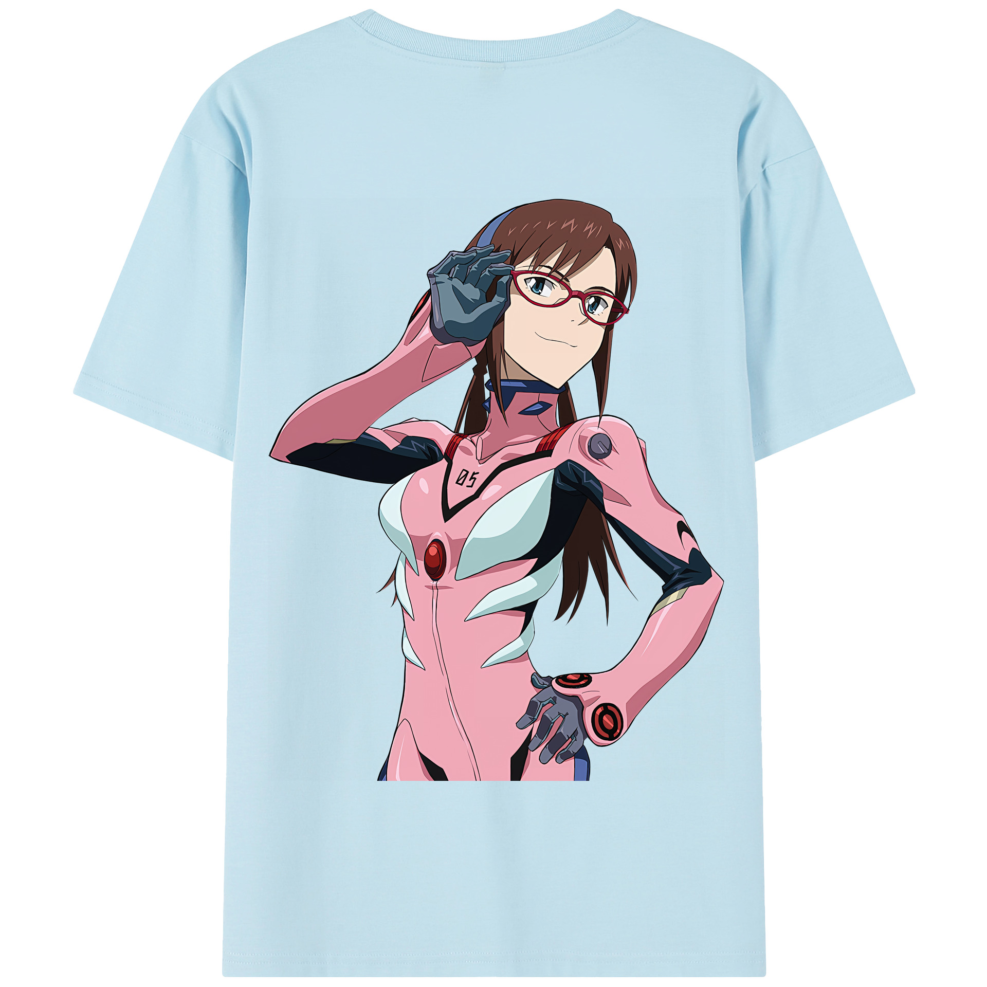 （画像用） EVA 新世紀エヴァンゲリオン 綿100％半袖Tシャツ（背面プリント）